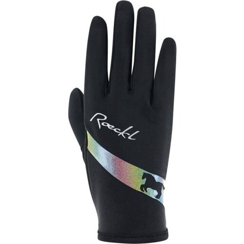 Roeckl Otroške jahalne rokavice Kapriole - Black - 5 Cene
