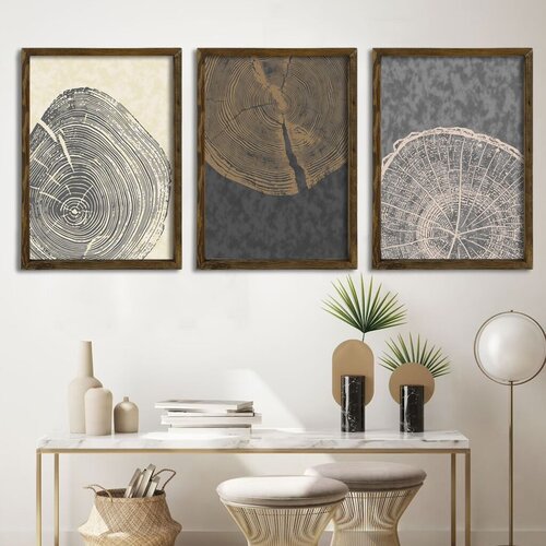 Wallity Zidna slika EMN015, 3 dijela, 50 x 70 cm Cene