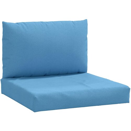 vidaXL Jastuci od paleta 2 kom. Melange plava tkanina - Plava 1 srednja sofa Cijene