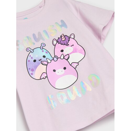 Sinsay Pamučna majica s printom Squishmallows Slike
