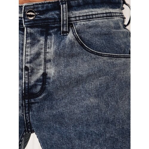 DStreet Men's Navy Blue Denim Pants Cene