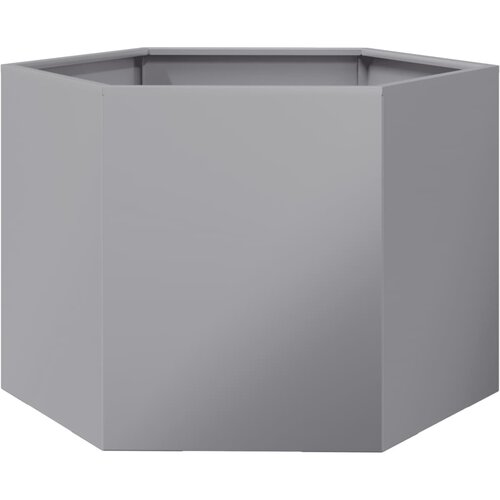 Maison Chic Vrtno korito - Lonček za rože &amp;scaron;estkotnik 69x60x45 cm pocinkano jeklo, (22057423) Slike
