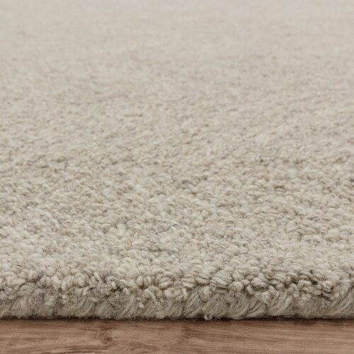 Asiatic Carpets Kremno bela ročno tkana preproga iz me&amp;scaron;anice volne 160x230 cm Theodore Chevron &amp;ndash; Slike