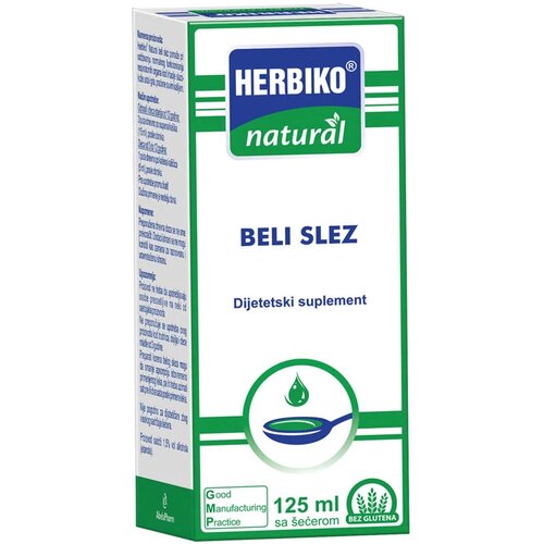 Abela pharm herbiko sirup beli slez 125 ml Cene