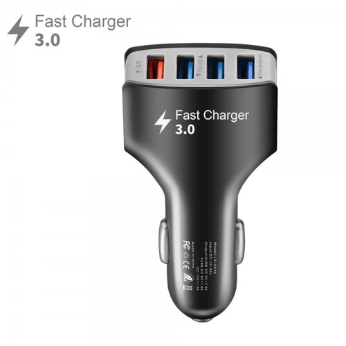 Pama avtopolnilec 4 x usb vhod, moč 7A, 3.0 qualcom - adapter Cene