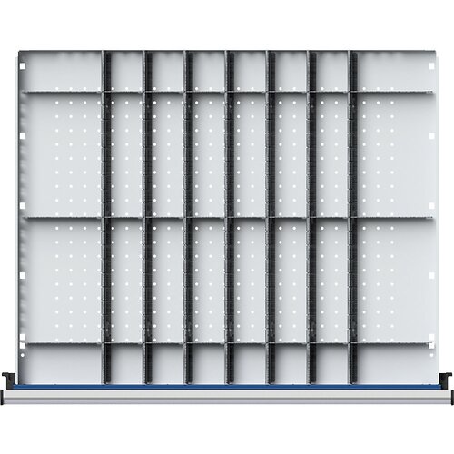 ANKE Komplet razdelilnikov za predale ŠxG 750 x 600 mm, ⅛-delitev, za višino sprednjega dela 60 mm Cene