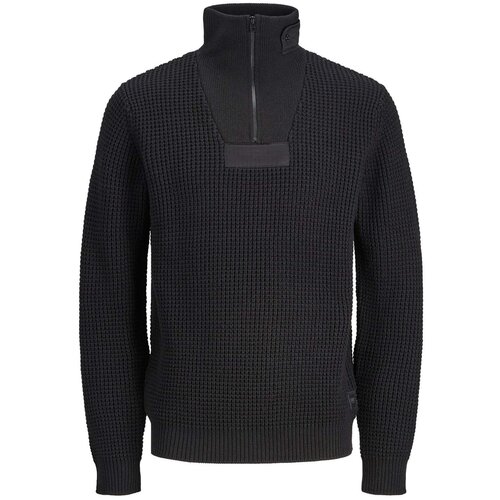 Jack & Jones muški džemper 12243992 crni Slike