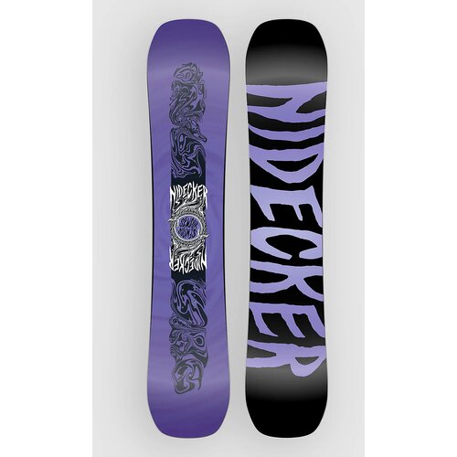 Nidecker Sensor 2027 Snowboard black / purple Slike