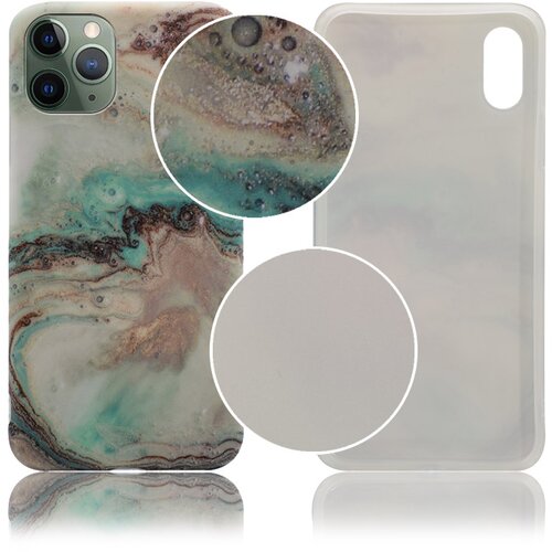  Maska za iPhone 12 mini Marble ljubičasta Slike