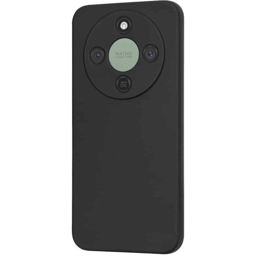 Techsuit SoftFlex silikonska maska za Honor Magic8 Lite &amp;ndash; crna Slike