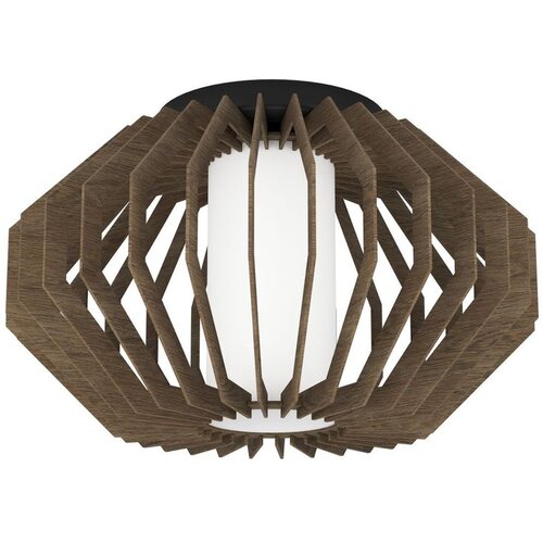 Eglo plafonjera RUSTICARIA E27 45 cm drvo crna 900385 Slike
