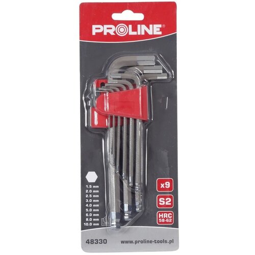 Profix ključ imbus s kuglastom glavom 9KOM 1.5-10MM S2 pr 48330 Cijene