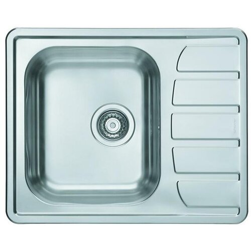 Alveus enojno pomivalno korito z odcejalnikom Zoom Maxim 10 - inox satin (1100215) Slike