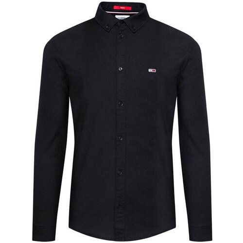 Tommy Jeans Srajce z dolgimi rokavi DMODM09594 Črna Slike