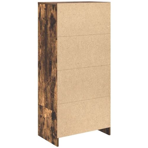 VidaXL Omarica z predalom 55,5x34x119,5 cm inženirski les Slike
