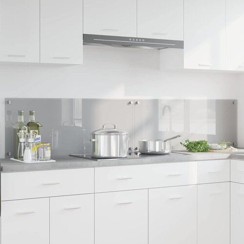  Kuhinjski zid 2 pcs Svijetlo siva 100 x 40 cm Cijene