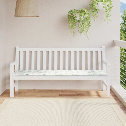  Jastučić za klupu Dizajn lista 150 x 50 x 3 cm Oxford tkanina Cijene