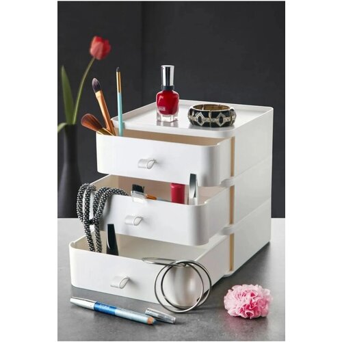 Hermia Organizator za &scaron;minku Byv, 21x21x16cm, Beli Cene