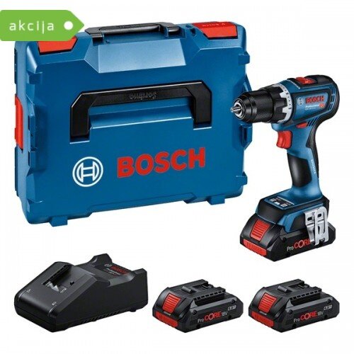 Bosch aku bušilica-odvrtač gsr 18V-90 c u l-boxx 136 sa 2 x 4/0 ah ProCORE18V li-ion / brzi punjač Slike