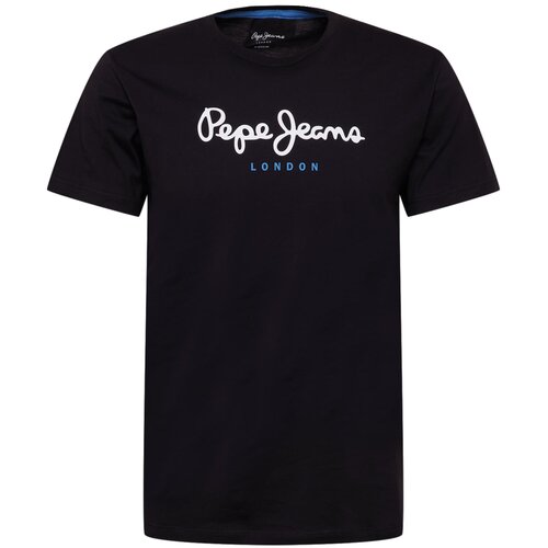 Pepe Jeans Majica 'Eggo' modra / črna / bela Cene