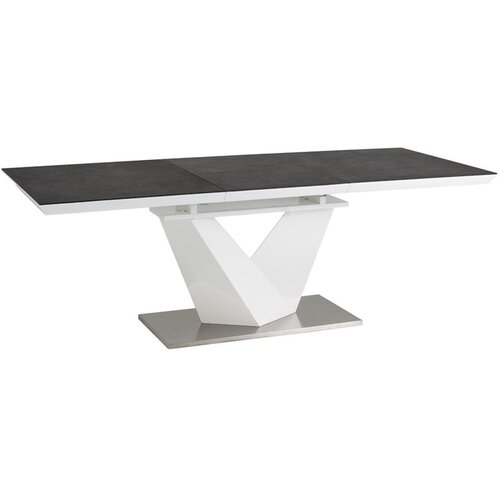 Molarem Home stol ALARAS II 120(180)x80 cm - MDF + staklo Slike