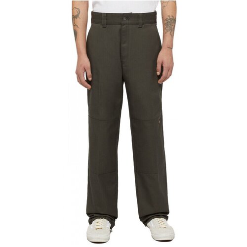 Dickies Hlače x spitfire double knee pant Zelena Cene