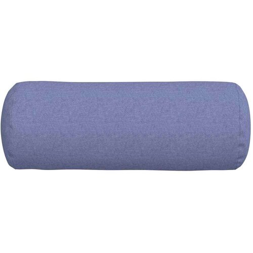 VidaXL valjkasti jastučići 2 pcs traper plava &amp;Oslash; 25 x 70 cm tkanina Slike