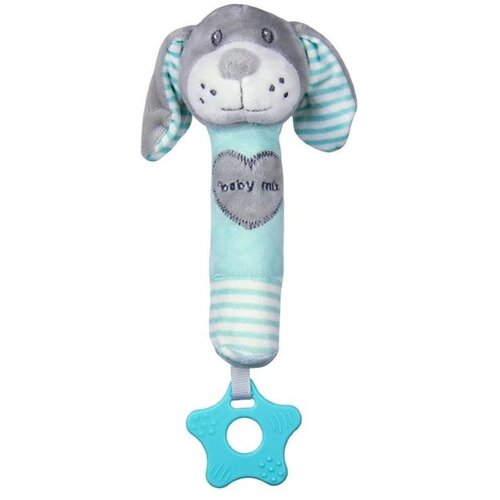 Baby Mix &amp;scaron;kripajoča igrača za psa siva in mint Slike