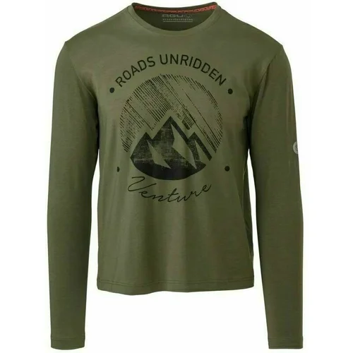 Agu Casual Performer LS Tee Venture Army Green 3XL