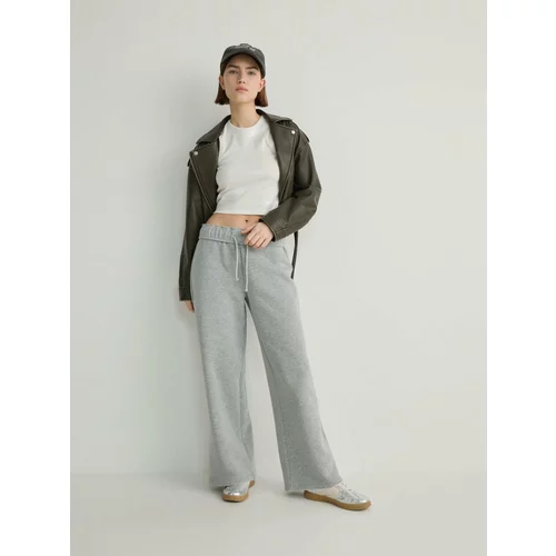 Reserved Ladies` trousers - svetlo siva