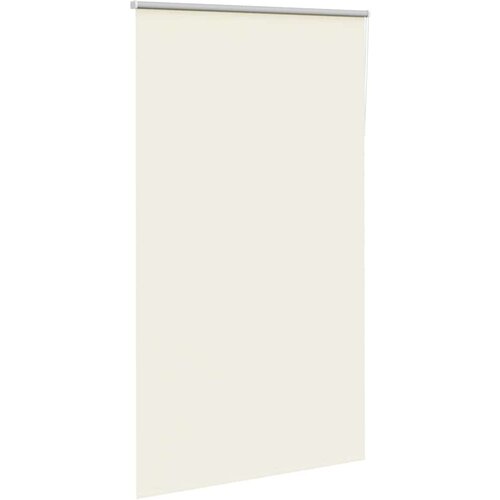 Rolo zavjesa za zamračivanje prljavo bijela 130x230 cm &amp;Scaron;irina tkanine 126,6 cm Poliester Slike