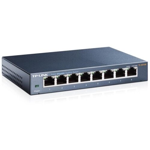 Tp-link TL-SG108 8-port gigabit RJ45 mrežno stikalo switch Cene