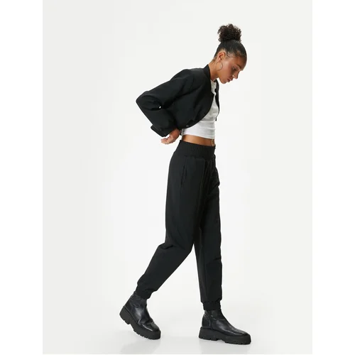 Koton Jogger Sweatpants High Waist Pocket Comfortable Fit