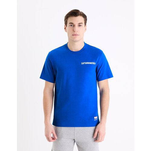 Celio Marvel T-Shirt - Captain America - Mens Slike