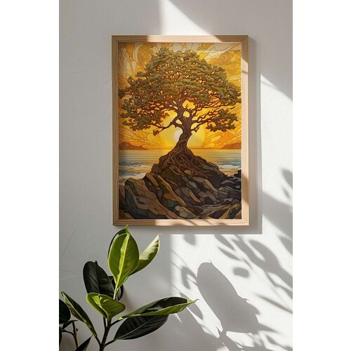 Wallity uramljena slika Mscartmdl36, 33x48 cm Cene