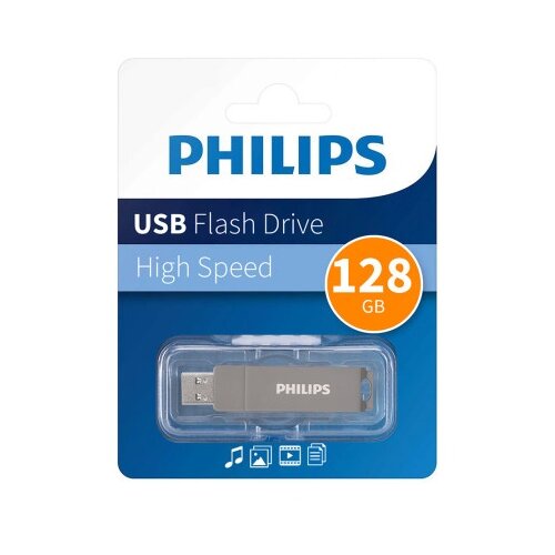 Philips 60ut 3.2 dual port usb-a + type c 128gb Usb flash memorija ( FM850 ) Slike