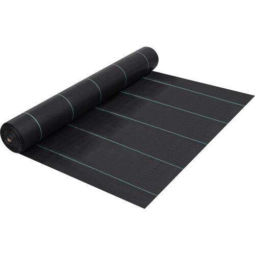  Tkanina proti plevelu in koreninam mat črna 1x200 m PP Cene