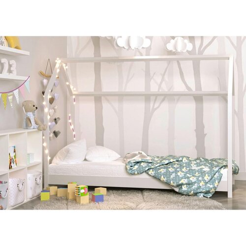 HAPPYKIDS OTROKA POSTELJA BETI 180X80 (VE BARV)-Bela Slike