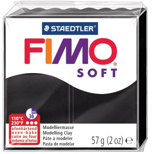  MASA ZA MODELIRANJE 57G FIMO SOFT STAEDTLER 8020-9 CRNA Cene