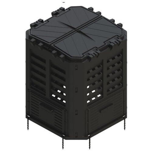 Vrtni kompostniki Kompostnik 360 L &amp;ndash; črn Slike