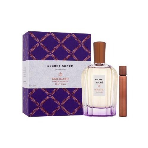 Molinard La Collection Priv&amp;eacute;e Secret Sucr&amp;eacute; set: EDP 90 ml + deodorant roll-on 7,5 ml unisex Slike
