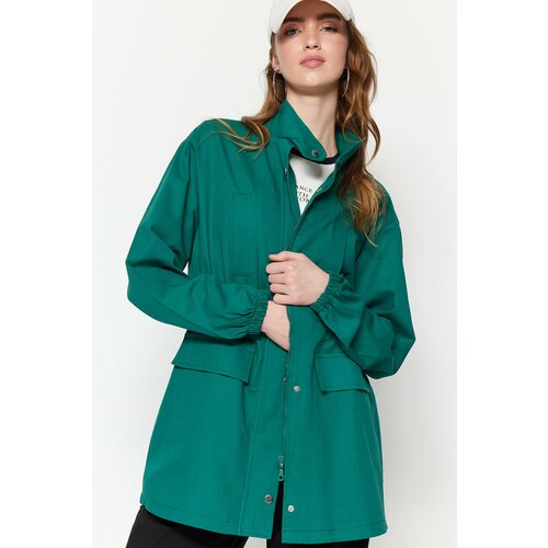 Trendyol Jacket - Green - Regular fit Slike