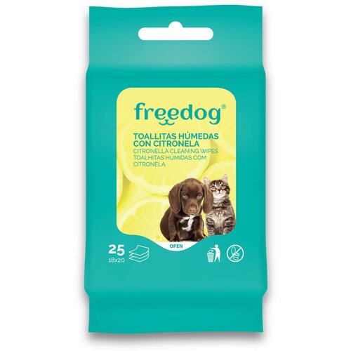 Freedog maramice za čišćenje - limunska trava 25kom Cene