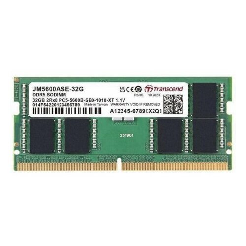 Transcend sodimm DDR5, 32GB, 5600MT/s (JM5600ASE-32G) Slike