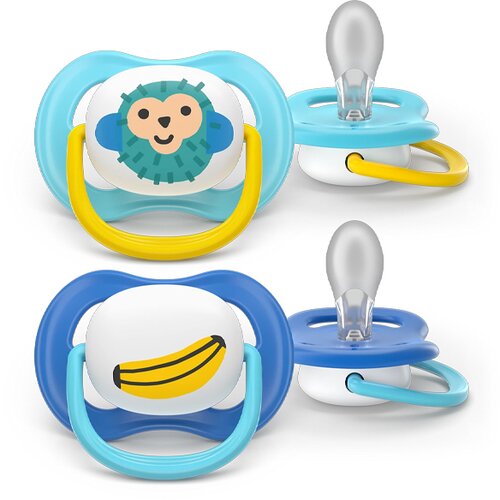 Avent VARALICA STHR AIR COLL 6-18M 2KOM BLUE/YELLOW Cene