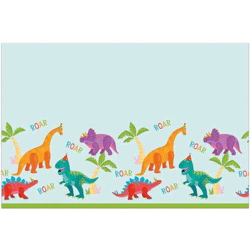 Procos Plastični namizni prt Dino party 120 x 180 cm Cene
