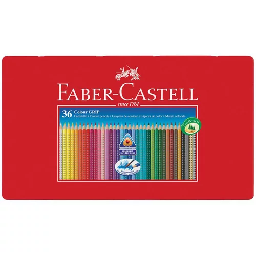 Faber-castell barvice Grip, eco, 36 kosov