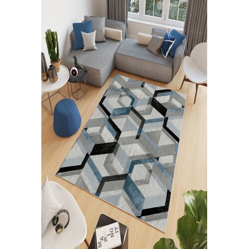 Conceptum Hypnose tepih W874, 160x230 cm, sivo-plava Cene