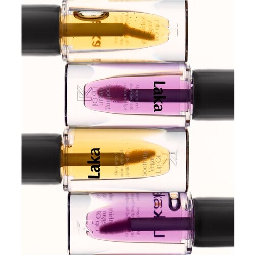 Laka Soothing Vegan Lip Oil olje za ustnice 4.5 ml odtenek roza Slike
