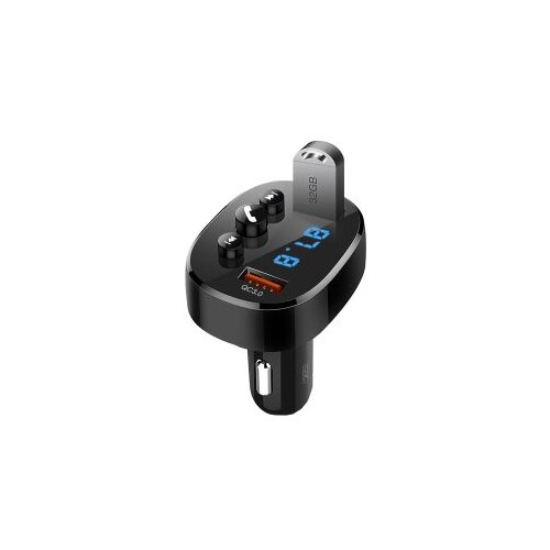  Bluetooth FM transmiter sa USB punjacem 18W QC3.0, BCC03 Slike